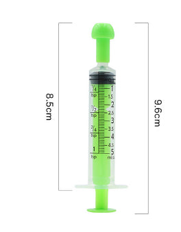 Pet Colorful Plastic Syringe Feeder Plastic Syringe