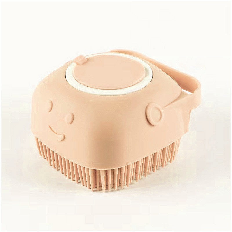 Silicone Bath Brush with Shampoo Dispenser