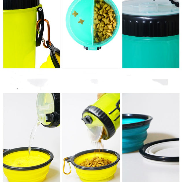 Pet Going Out Kettle Portable Folding Bowl Dog Drinking Water