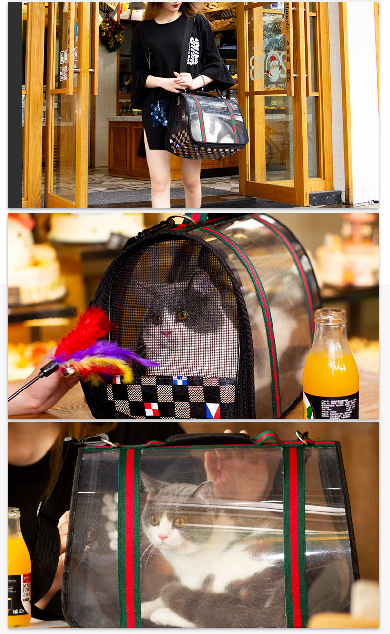 Messenger Bag Pet Bag Shoulder Messenger Cat Handbag