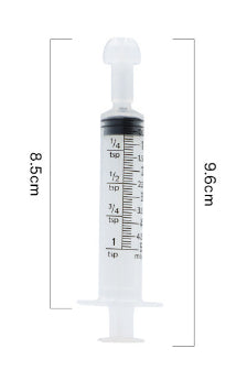 Pet Colorful Plastic Syringe Feeder Plastic Syringe