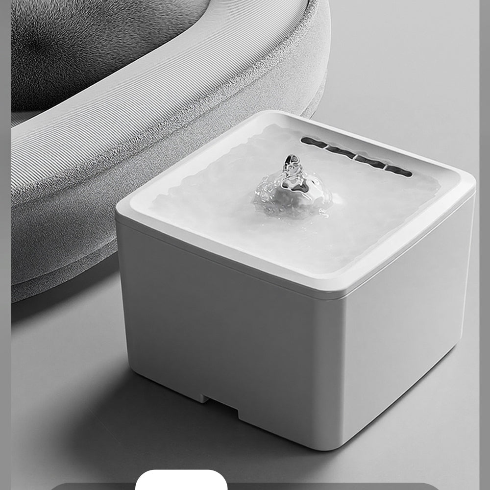 Ultra Silent Circulating Pet Drinking Fountain, 3800ML Large Volume, USB Powered Easy Clean Water Bowl For Kittens Puppies