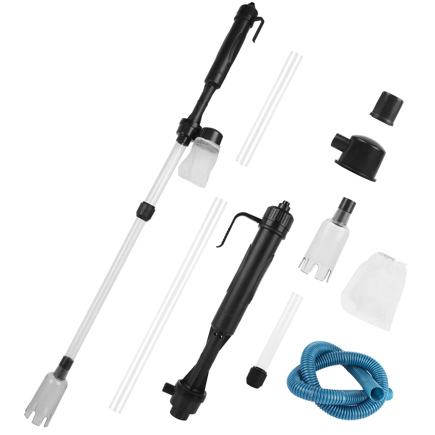 Battery-Operated Aquarium Vacuum Gravel Cleaner For Fish Tank