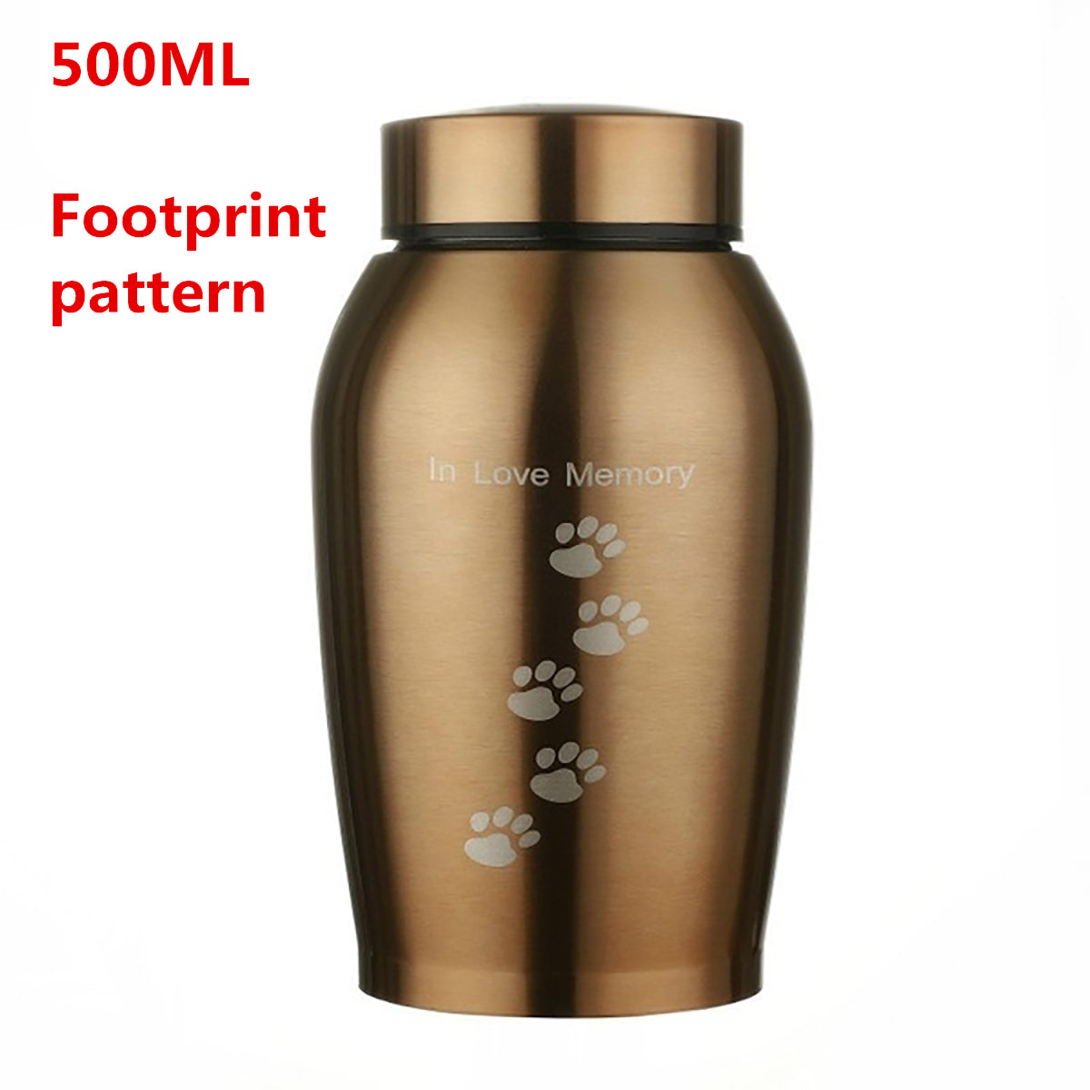 Commemorative Pet Stainless Steel Jar