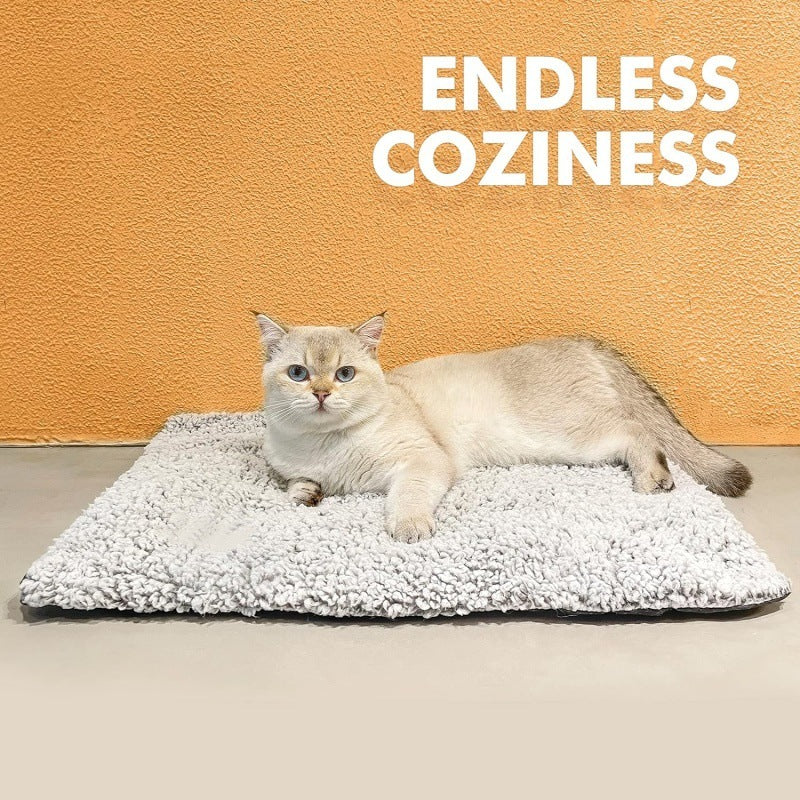 Suitable For Indoor And Outdoor Non-slip Sole Dog Cat Winter Plush Pet Bed Comfortable Sleep
