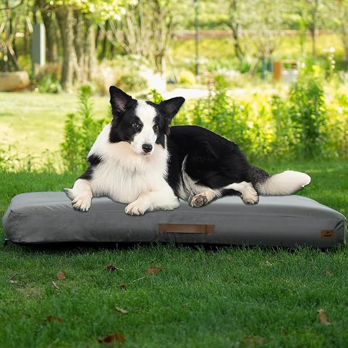 Medium Dog Outdoor Removable And Washable Inflatable Waterproof And Non-slip Dog Bed Summer Pet Travel Mat
