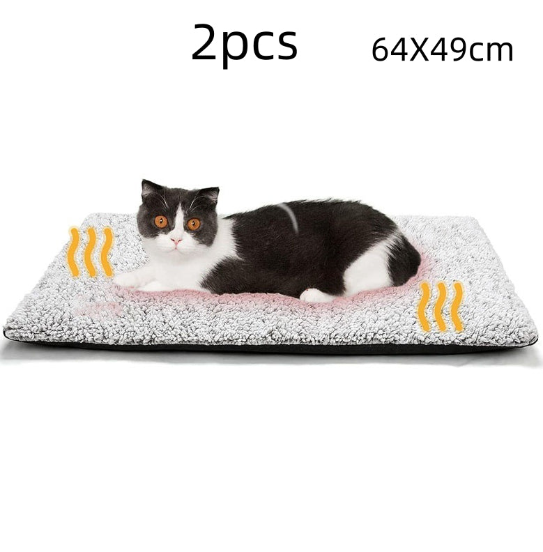 Suitable For Indoor And Outdoor Non-slip Sole Dog Cat Winter Plush Pet Bed Comfortable Sleep