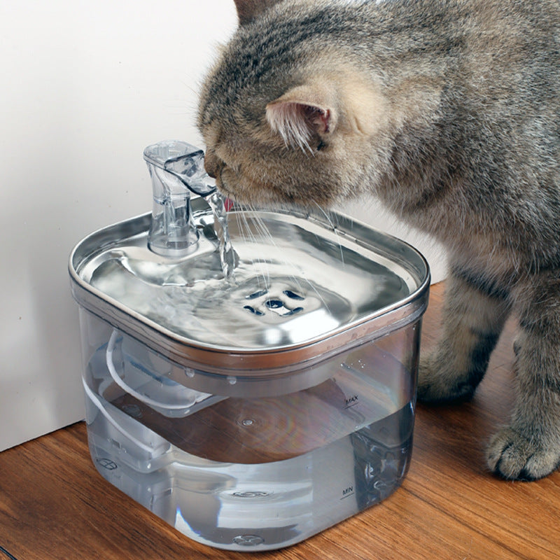 Stainless Steel Pet Water Fountain